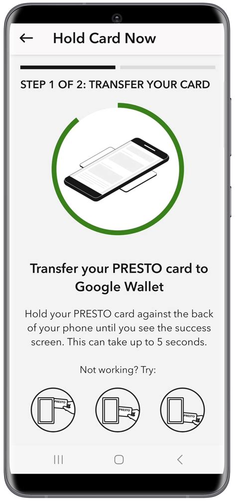 presto card nfc android|Presto Card app download.